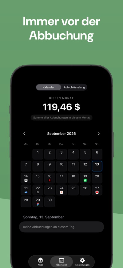 Renewly im App Store, Screenshot 2
