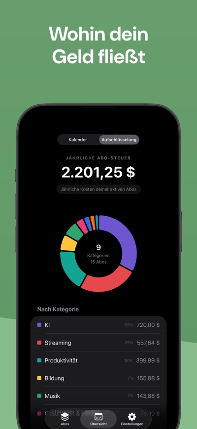 Renewly im App Store, Screenshot 3