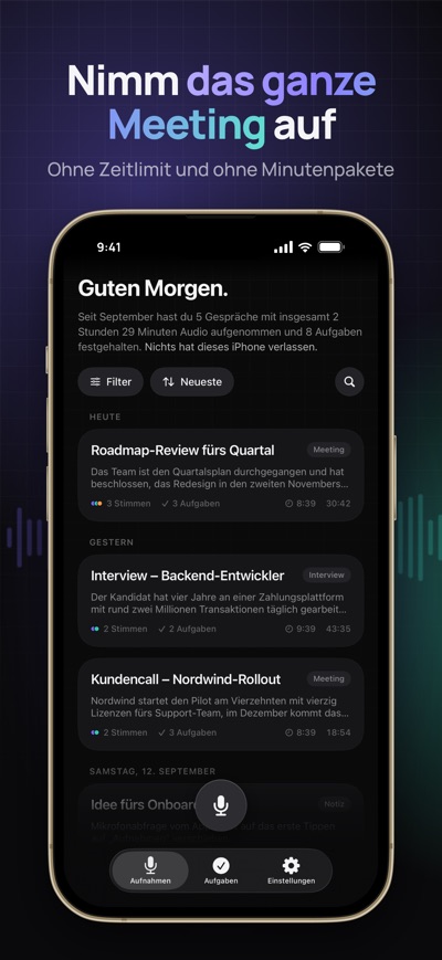 Voca im App Store, Screenshot 1