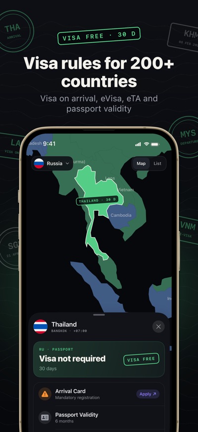 Borderlog on the App Store, screenshot 2