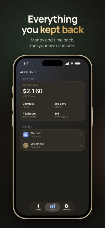 Quitwell on the App Store, screenshot 3