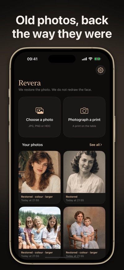 Revera on the App Store, screenshot 2